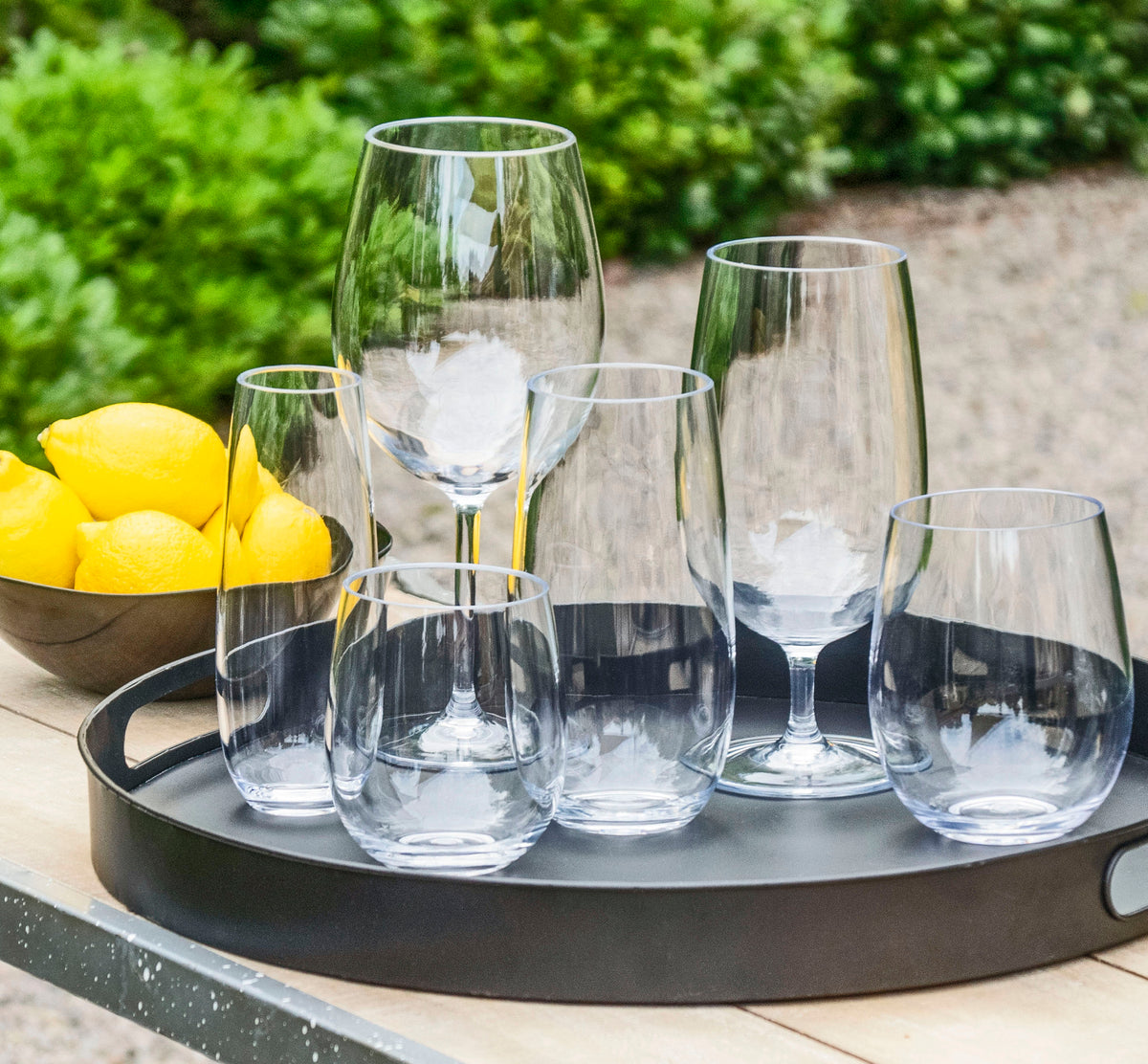 Tarhong Mesa Acrylic Drinkware, Glasses & Stacking Goblets on Food52